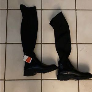 Zara high knee boots